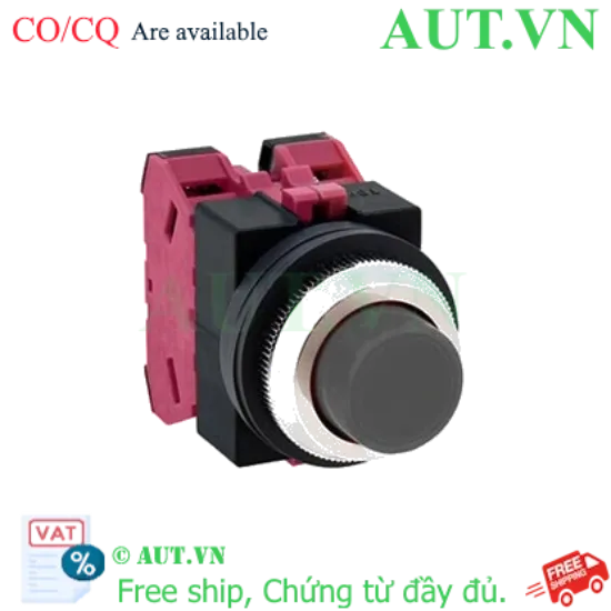 Ảnh của Nút nhấn nhả không đèn IDEC ABS202NB D25 2NC (Đen)