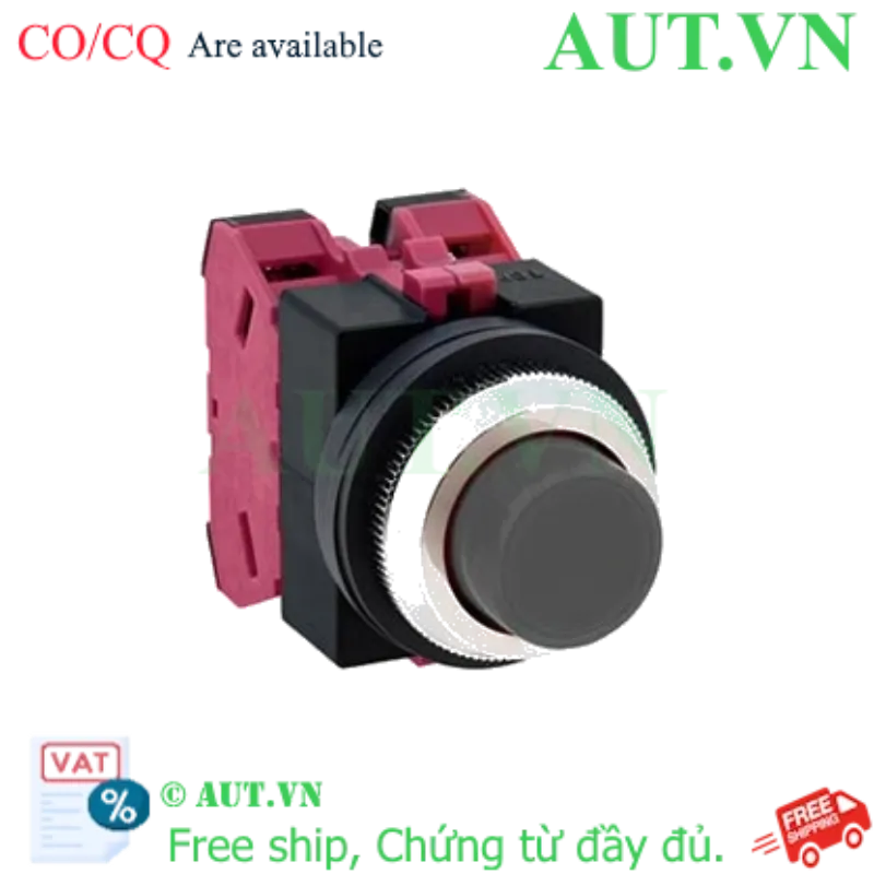 Ảnh của Nút nhấn nhả không đèn IDEC ABS202NB D25 2NC (Đen)