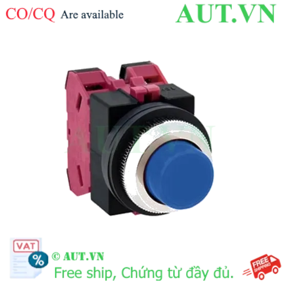 Ảnh của Nút nhấn nhả không đèn IDEC ABS202NS D25 2NC (Xanh)