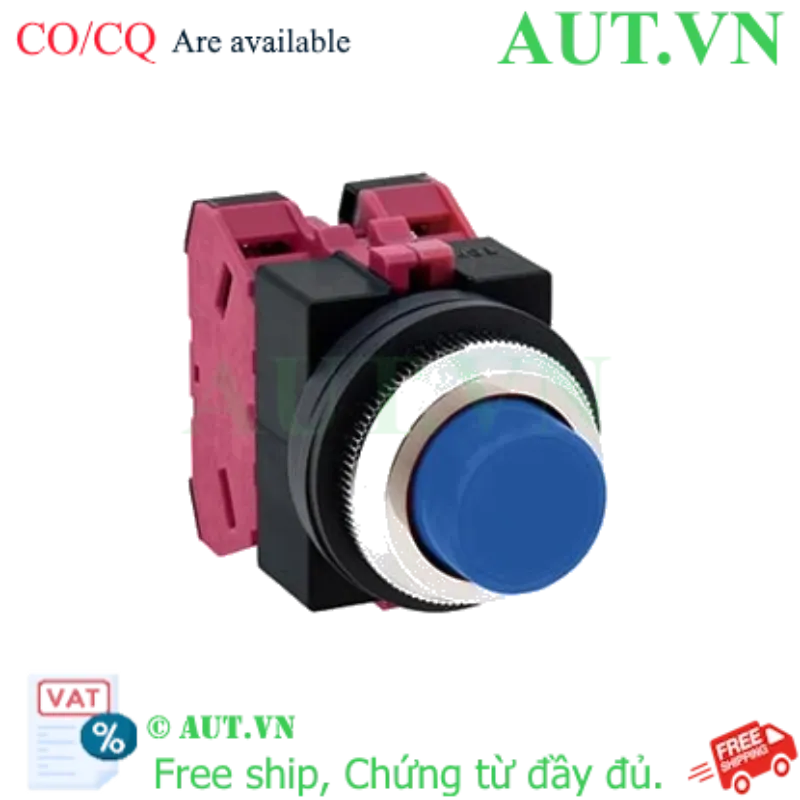 Ảnh của Nút nhấn nhả không đèn IDEC ABS202NS D25 2NC (Xanh)
