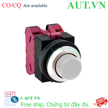 Ảnh của Nút nhấn nhả không đèn IDEC ABS202NW D25 2NC (Trắng)
