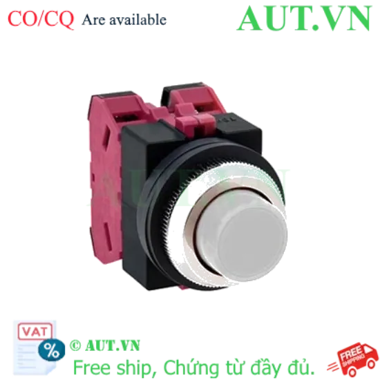 Ảnh của Nút nhấn nhả không đèn IDEC ABS202NW D25 2NC (Trắng)