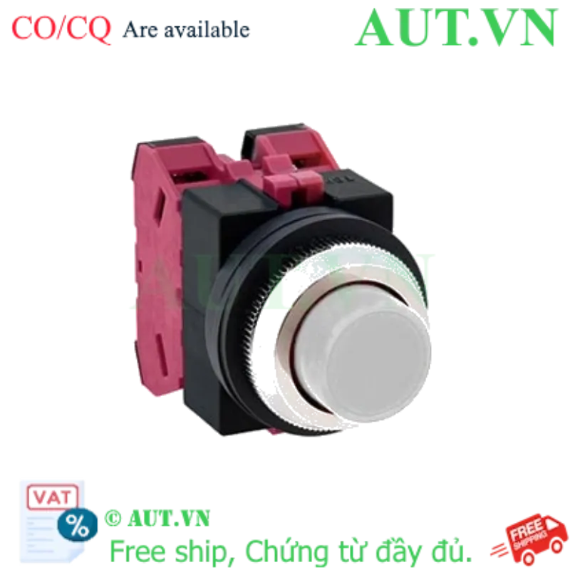 Ảnh của Nút nhấn nhả không đèn IDEC ABS202NW D25 2NC (Trắng)