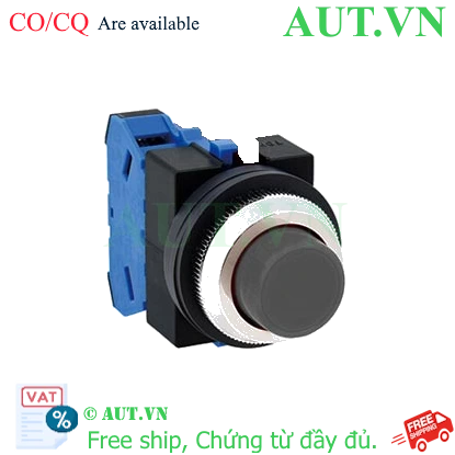 Ảnh của Nút nhấn nhả không đèn IDEC ABS210NB D25 1NO (Đen)