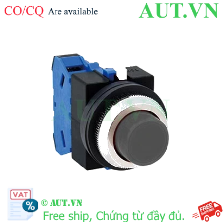 Ảnh của Nút nhấn nhả không đèn IDEC ABS210NB D25 1NO (Đen)