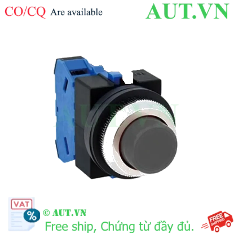 Ảnh của Nút nhấn nhả không đèn IDEC ABS210NB D25 1NO (Đen)