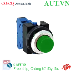 Ảnh của Nút nhấn nhả không đèn IDEC ABS210NG D25 1NO (Xanh)