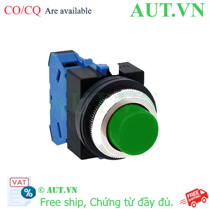 Ảnh của Nút nhấn nhả không đèn IDEC ABS210NG D25 1NO (Xanh)
