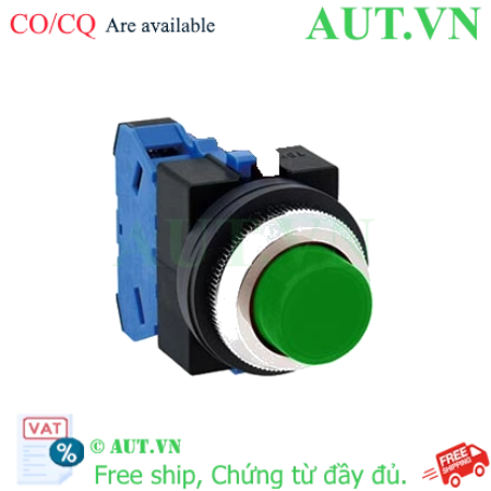 Ảnh của Nút nhấn nhả không đèn IDEC ABS210NG D25 1NO (Xanh)