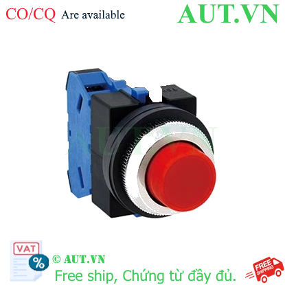 Ảnh của Nút nhấn nhả không đèn IDEC ABS210NR D25 1NO (Đỏ)
