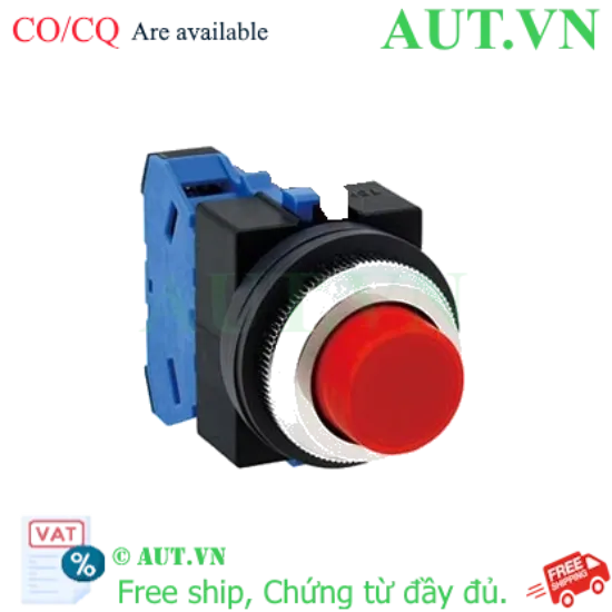 Ảnh của Nút nhấn nhả không đèn IDEC ABS210NR D25 1NO (Đỏ)