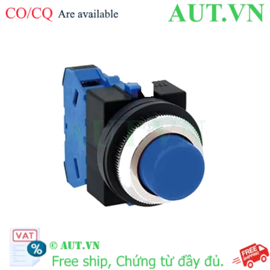 Ảnh của Nút nhấn nhả không đèn IDEC ABS210NS D25 1NO (Xanh)