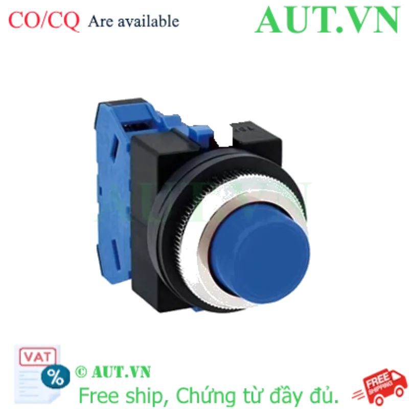 Ảnh của Nút nhấn nhả không đèn IDEC ABS210NS D25 1NO (Xanh)