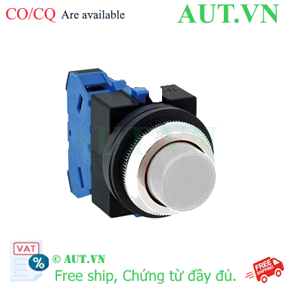 Ảnh của Nút nhấn nhả không đèn IDEC ABS210NW D25 1NO (Trắng)