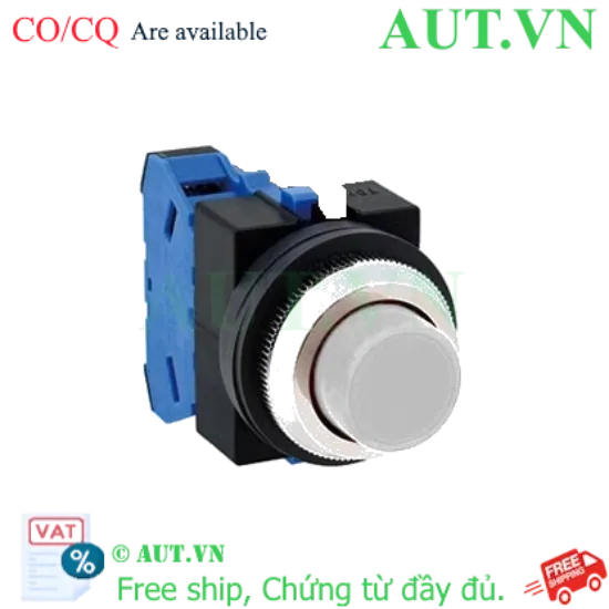 Ảnh của Nút nhấn nhả không đèn IDEC ABS210NW D25 1NO (Trắng)