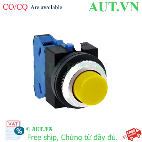 Ảnh của Nút nhấn nhả không đèn IDEC ABS210NY D25 1NO (Vàng)