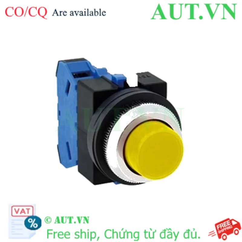 Ảnh của Nút nhấn nhả không đèn IDEC ABS210NY D25 1NO (Vàng)
