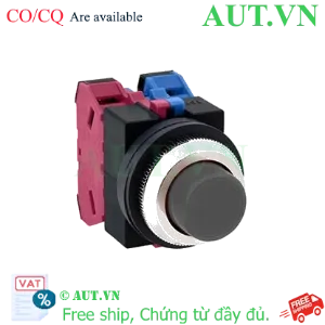 Ảnh của Nút nhấn nhả không đèn IDEC ABS211NB D25 1NO+1NC (Đen)