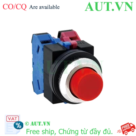Ảnh của Nút nhấn nhả không đèn IDEC ABS211NR D25 1NO+1NC (Đỏ)