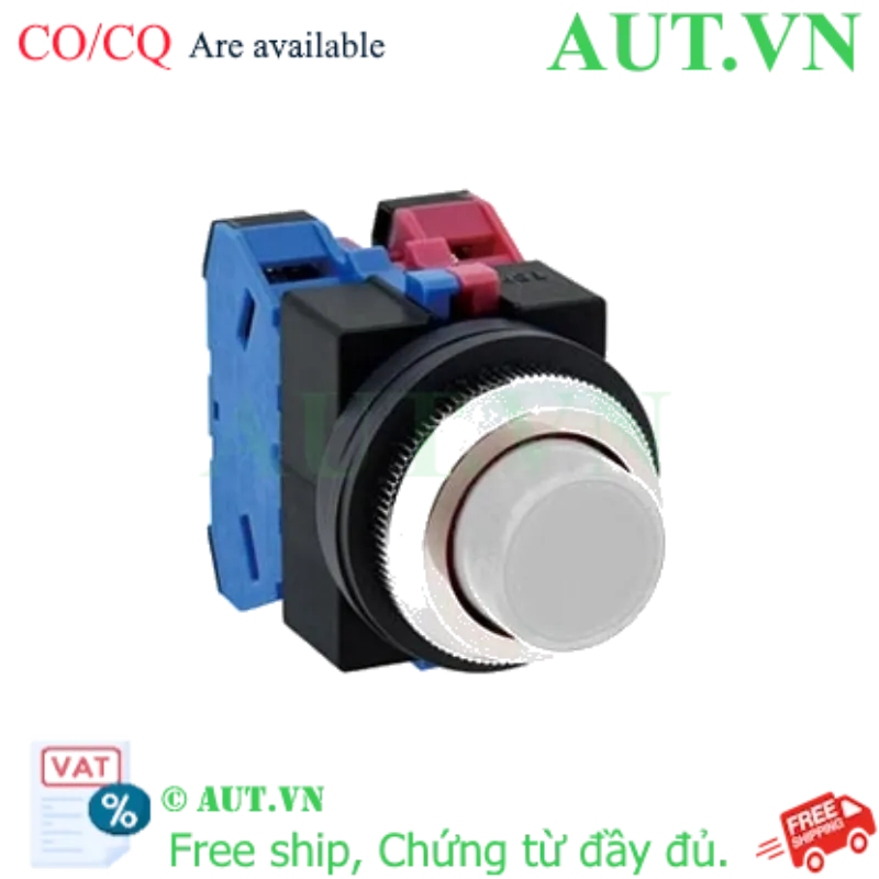 Ảnh của Nút nhấn nhả không đèn IDEC ABS211NW D25 1NO+1NC (Trắng)