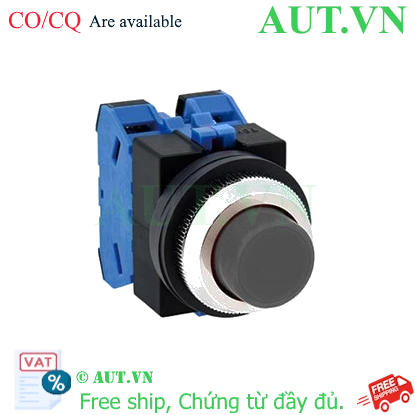 Ảnh của Nút nhấn nhả không đèn IDEC ABS220NB D25 2NO (Đen)