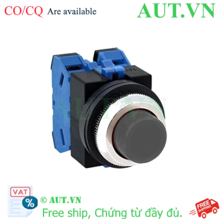 Ảnh của Nút nhấn nhả không đèn IDEC ABS220NB D25 2NO (Đen)