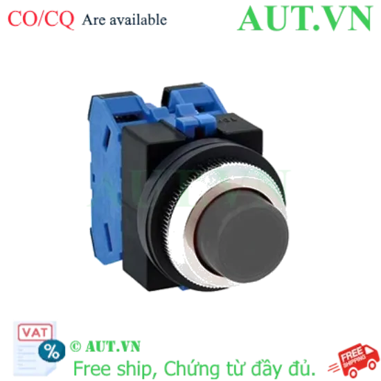 Ảnh của Nút nhấn nhả không đèn IDEC ABS220NB D25 2NO (Đen)