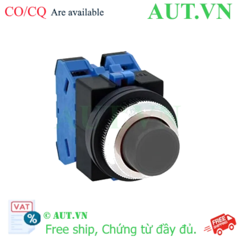 Ảnh của Nút nhấn nhả không đèn IDEC ABS220NB D25 2NO (Đen)