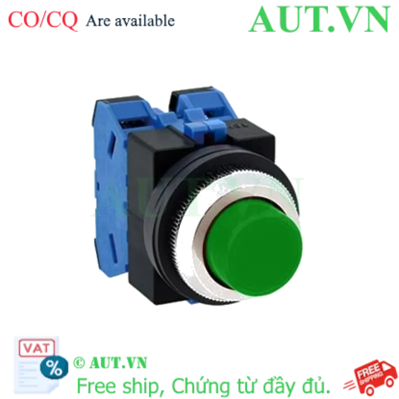Ảnh của Nút nhấn nhả không đèn IDEC ABS220NG D25 2NO (Xanh)