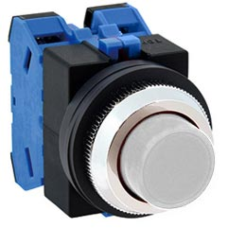 Ảnh của Nút nhấn nhả không đèn IDEC ABS220NW D25 2NO (Trắng)