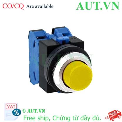 Ảnh của Nút nhấn nhả không đèn IDEC ABS220NY D25 2NO (Vàng)