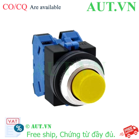 Ảnh của Nút nhấn nhả không đèn IDEC ABS220NY D25 2NO (Vàng)