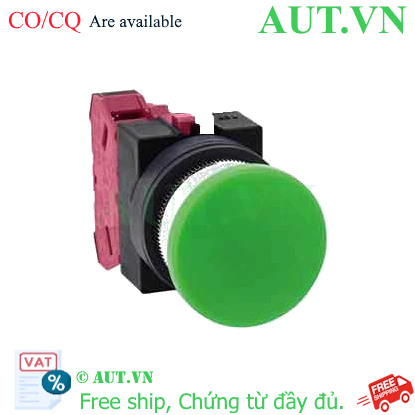 Ảnh của Nút nhấn nhả không đèn IDEC ABS301NG D25 1NC (Xanh)