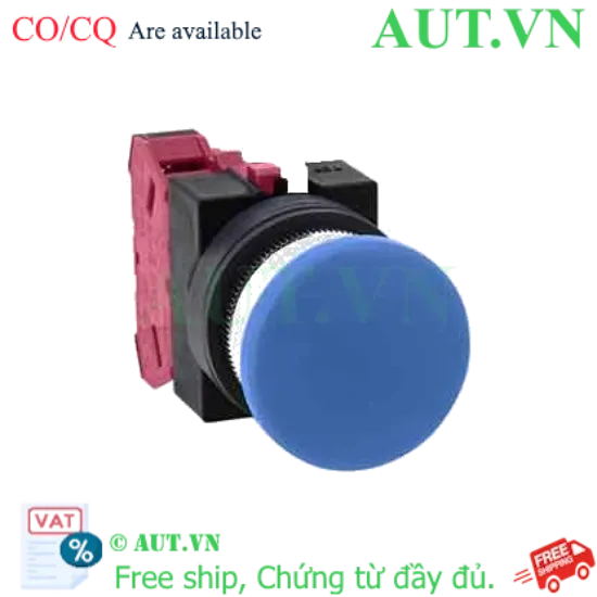 Ảnh của Nút nhấn nhả không đèn IDEC ABS301NS D25 1NC (Xanh)