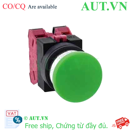 Ảnh của Nút nhấn nhả không đèn IDEC ABS302NG D25 2NC (Xanh)