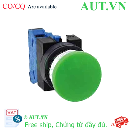 Ảnh của Nút nhấn nhả không đèn IDEC ABS310NG D25 1NO (Xanh)