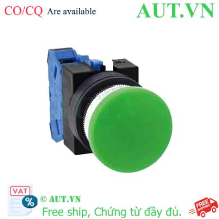 Ảnh của Nút nhấn nhả không đèn IDEC ABS310NG D25 1NO (Xanh)