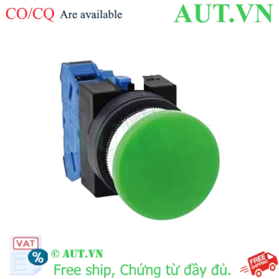 Ảnh của Nút nhấn nhả không đèn IDEC ABS310NG D25 1NO (Xanh)