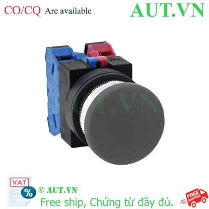 Ảnh của Nút nhấn nhả không đèn IDEC ABS311NB D25 1NO+1NC (Đen)