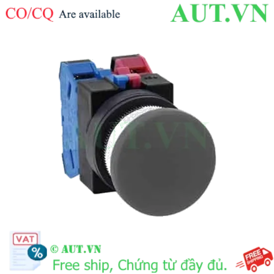 Ảnh của Nút nhấn nhả không đèn IDEC ABS311NB D25 1NO+1NC (Đen)