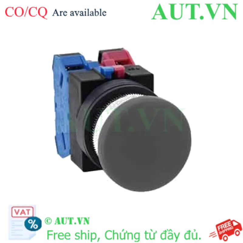 Ảnh của Nút nhấn nhả không đèn IDEC ABS311NB D25 1NO+1NC (Đen)