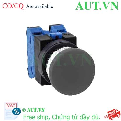 Ảnh của Nút nhấn nhả không đèn IDEC ABS320NB D25 2NO (Đen)