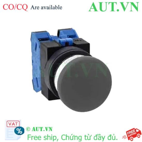 Ảnh của Nút nhấn nhả không đèn IDEC ABS320NB D25 2NO (Đen)