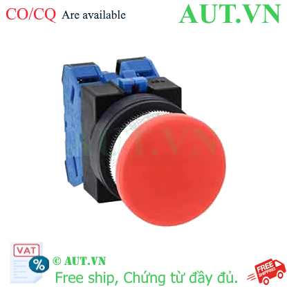 Ảnh của Nút nhấn nhả không đèn IDEC ABS320NR D25 2NO (Đỏ)