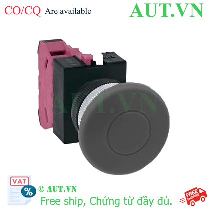 Ảnh của Nút nhấn nhả không đèn IDEC ABW401B D22 1NC (Đen)