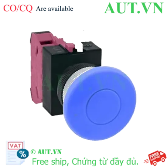 Ảnh của Nút nhấn nhả không đèn IDEC ABW401S D22 1NC (Xanh)