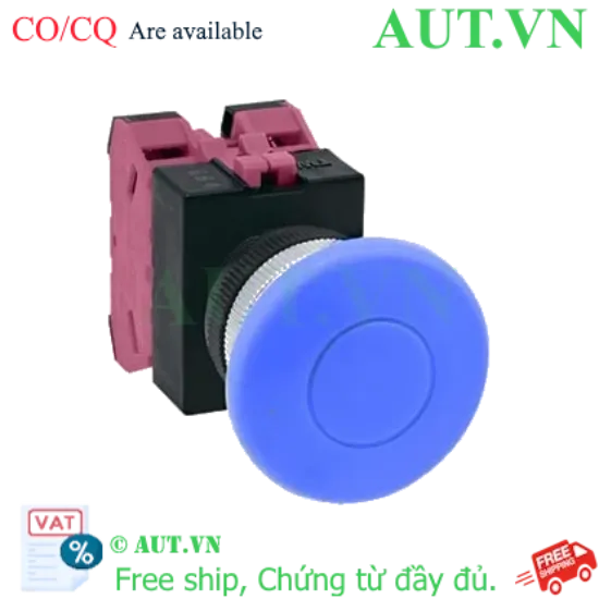 Ảnh của Nút nhấn nhả không đèn IDEC ABW402S D22 2NC (Xanh)