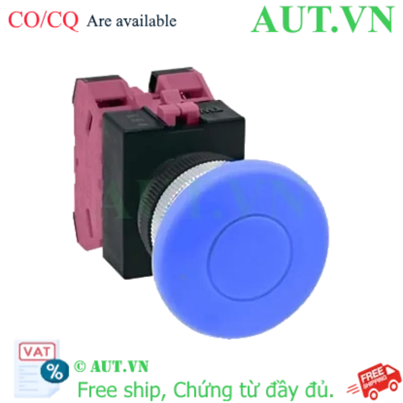 Ảnh của Nút nhấn nhả không đèn IDEC ABW402S D22 2NC (Xanh)