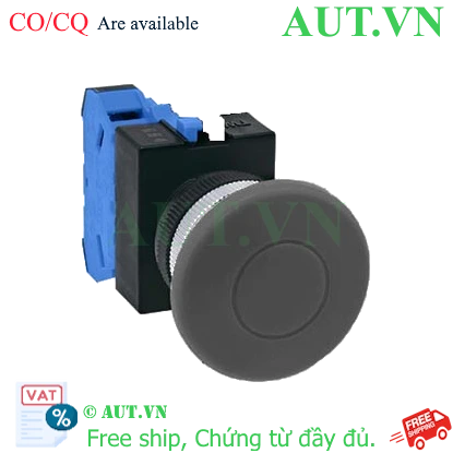 Ảnh của Nút nhấn nhả không đèn IDEC ABW410B D22 1NO (Đen)