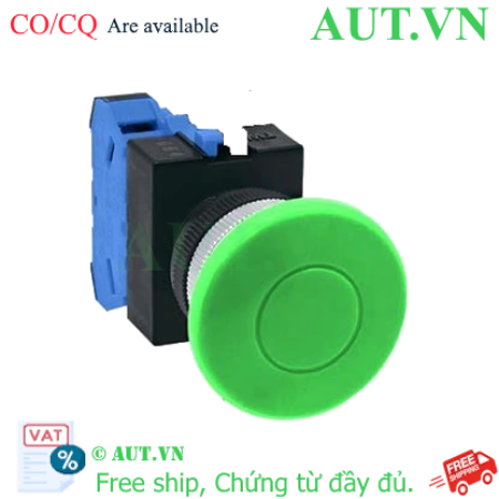 Ảnh của Nút nhấn nhả không đèn IDEC ABW410G D22 1NO (Xanh)